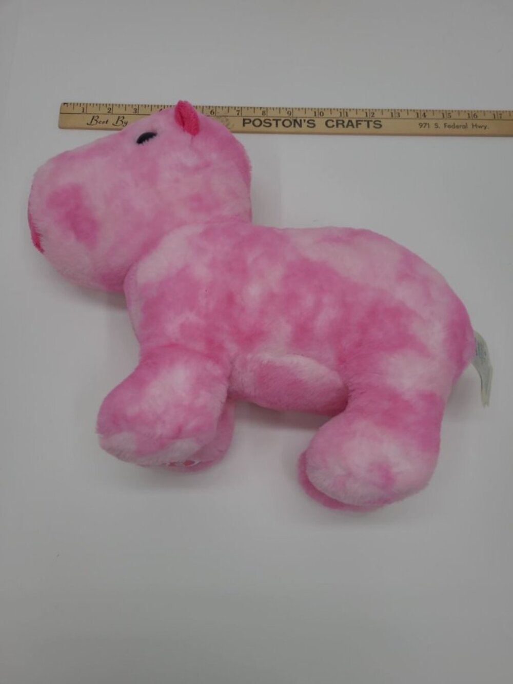 Build A Bear Workshop Capybara Pink Tie Dye Plush 12 Inches Stuffed Animal - Picture 3 of 5